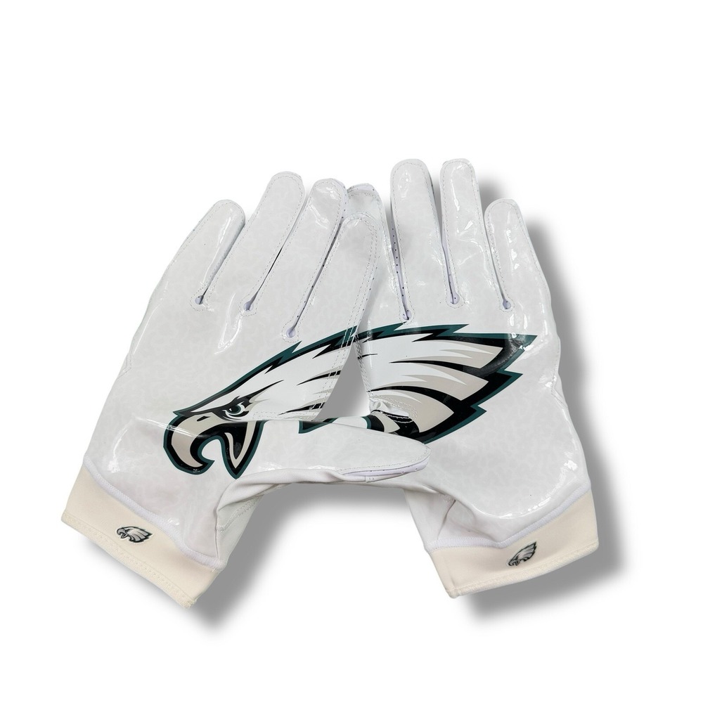 NWOT Nike NFL  Philadelphia Eagles Superbad 5.0 Team Issued Football Gloves 3XL